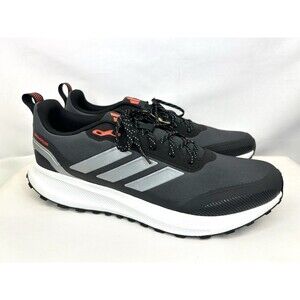 Adidas Runfalcon 5 TR Black White Running Shoes JI4084 New Men's Size US 13